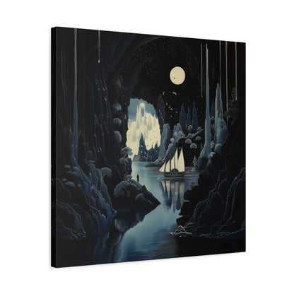 Night's Veil Canvas Print