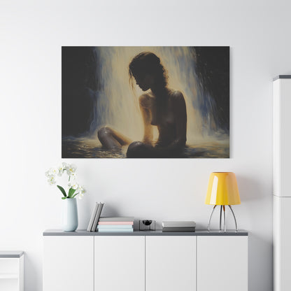 Naiad's Embrace Canvas Print