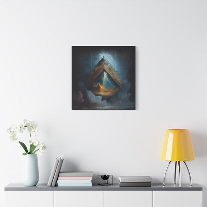 Mountain's Heart Canvas Print