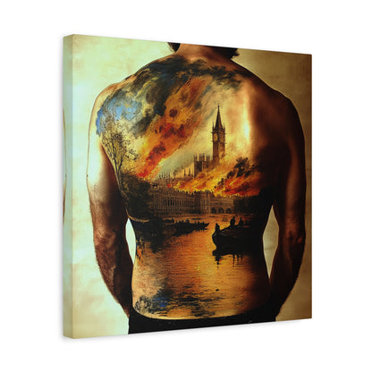 The Burning Realm Canvas Print