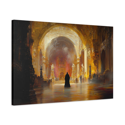 Hall of Legends Canvas Print