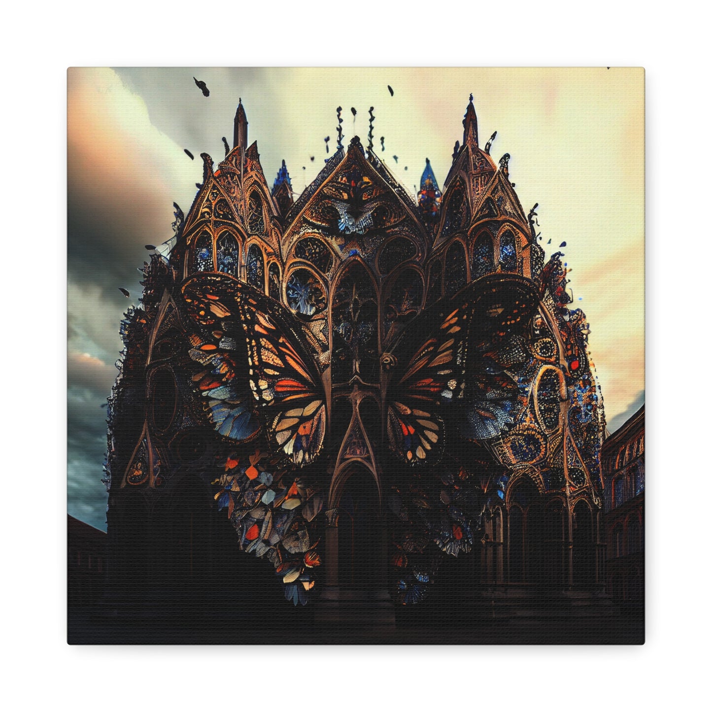 Monarch's Lamentation Canvas Print