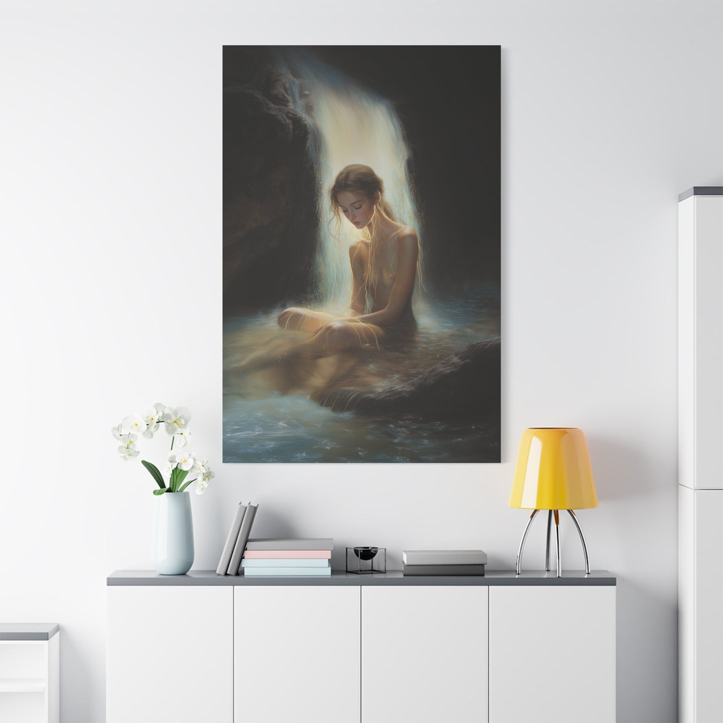 Eldritch Cascade Canvas Print