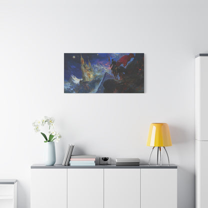 Eldritch Ascent Canvas Print