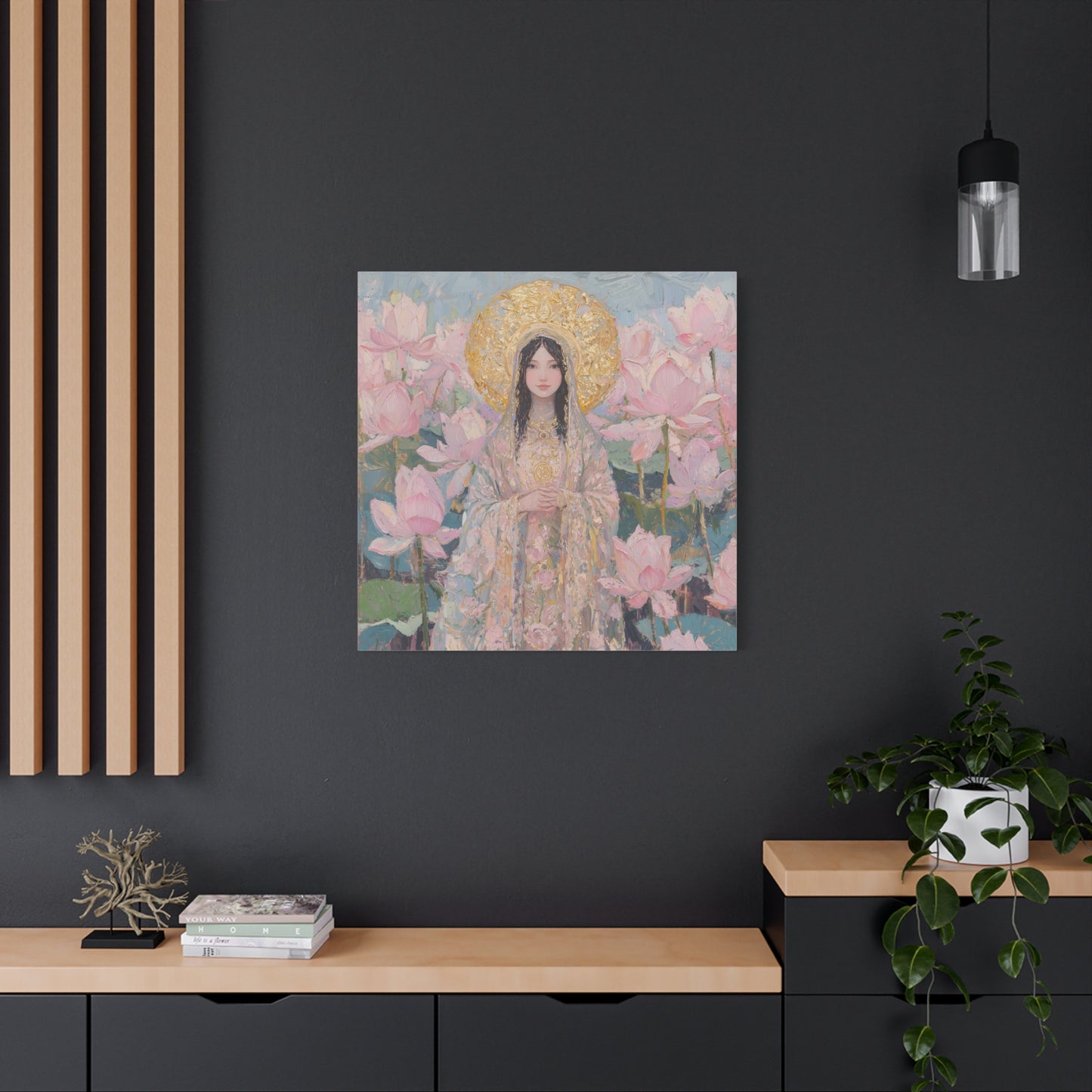 The Eldritch Bloom Canvas Print