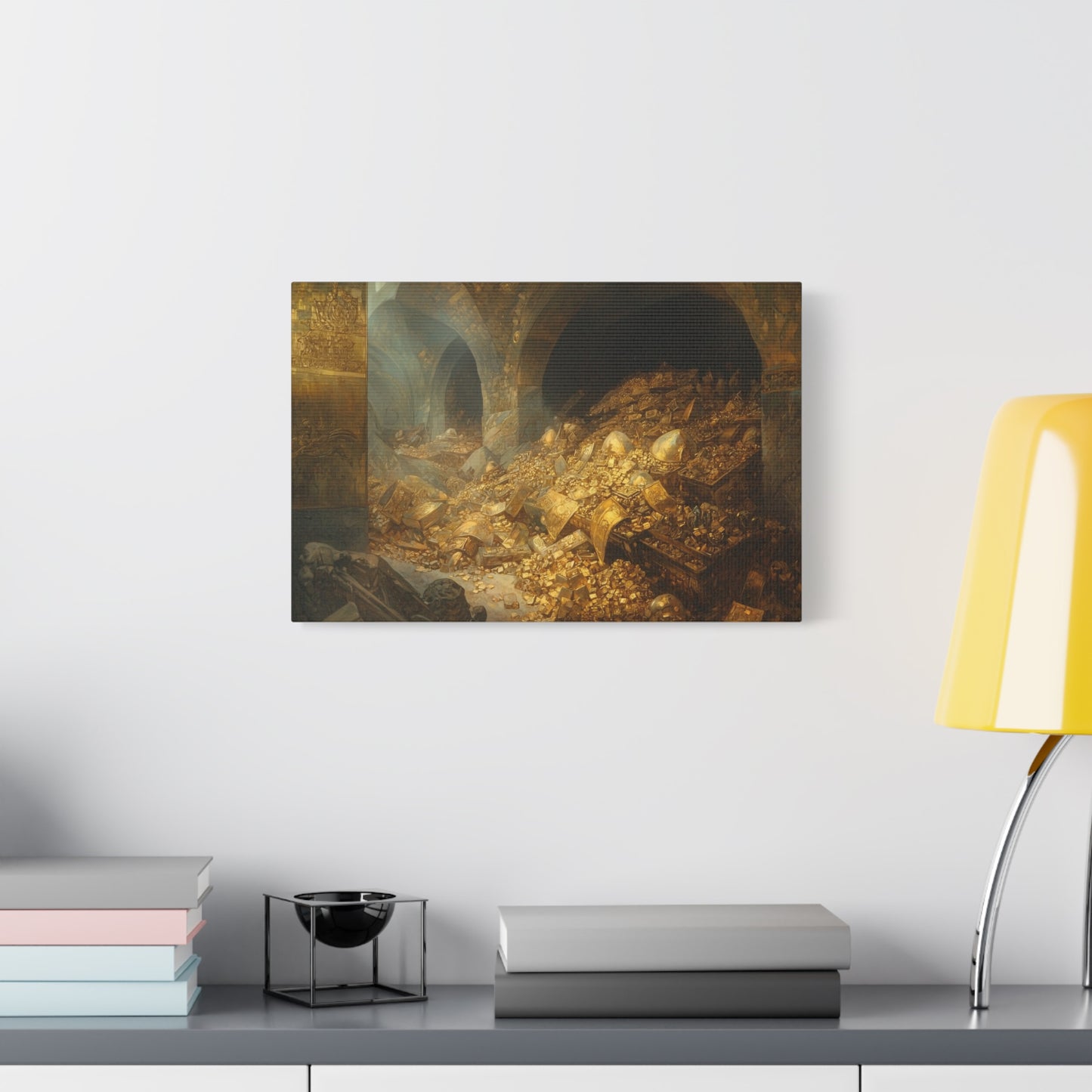 Silent Wealth Canvas Print