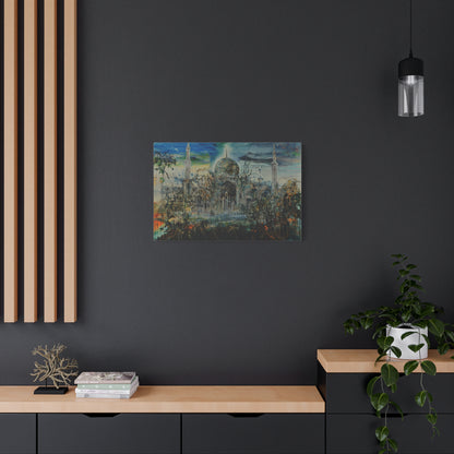 Serene Edifice Canvas Print