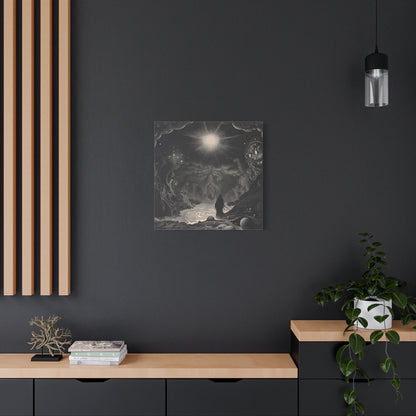 The Cosmic Balance Canvas Print