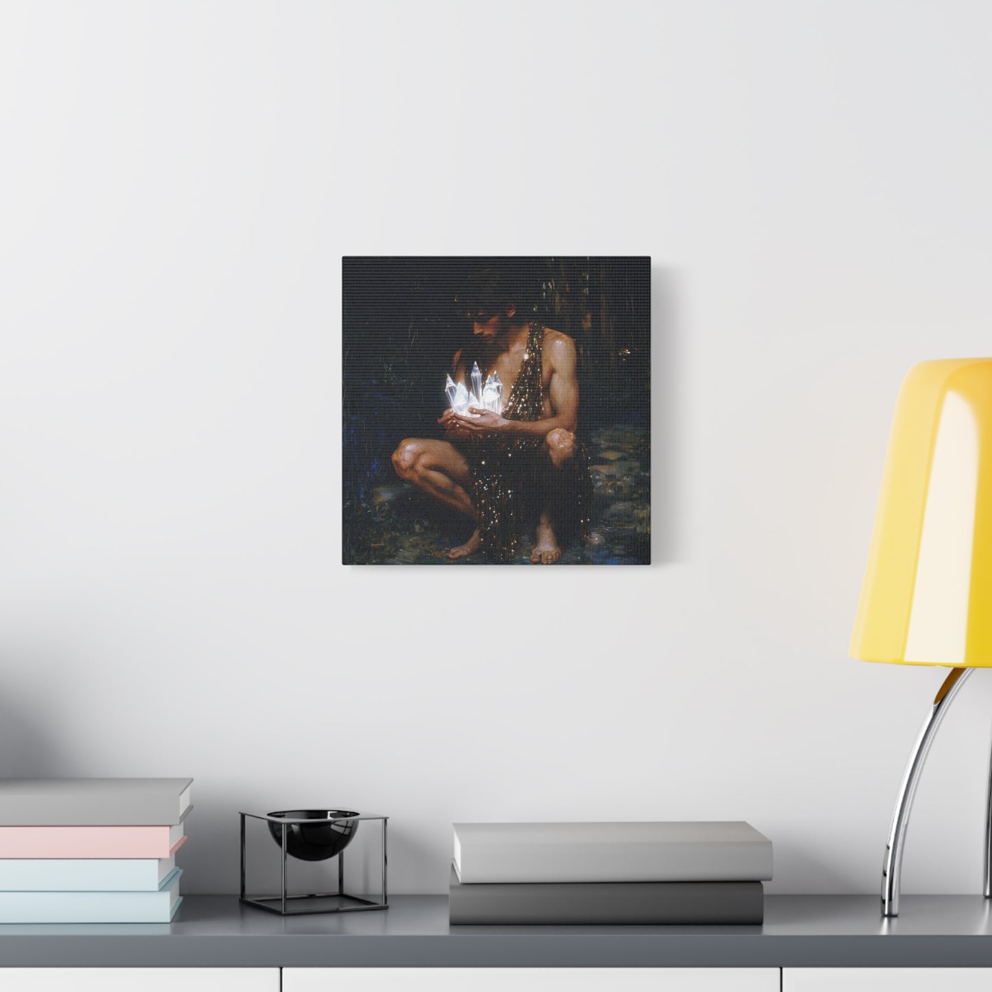 Silent Glow Canvas Print