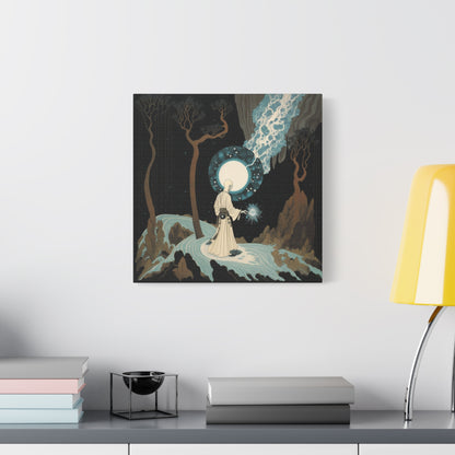 The Moon's Whisper Canvas Print