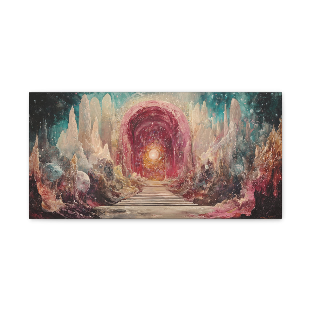 Eldritch Ascension Canvas Print