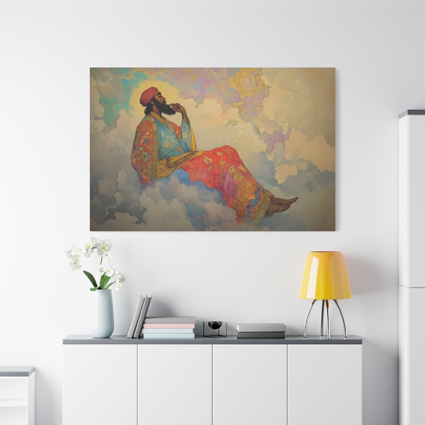 A Thought Ascends Canvas Print