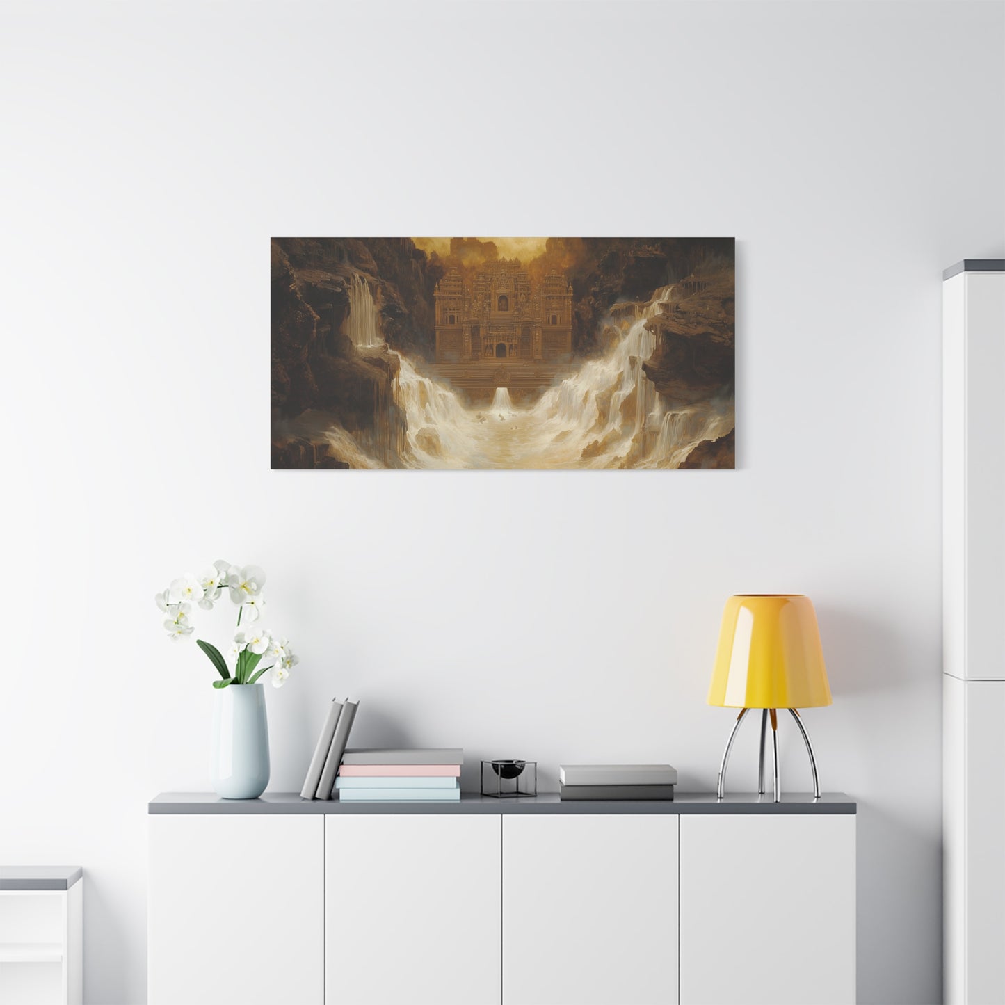 The Dreaming Cascade Canvas Print