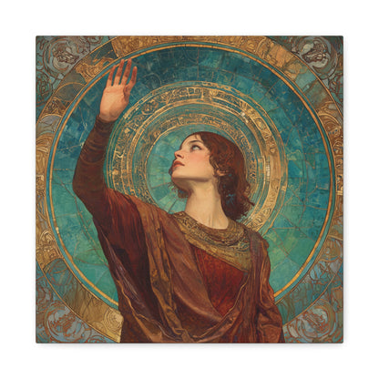 The Celestial Dance Canvas Print