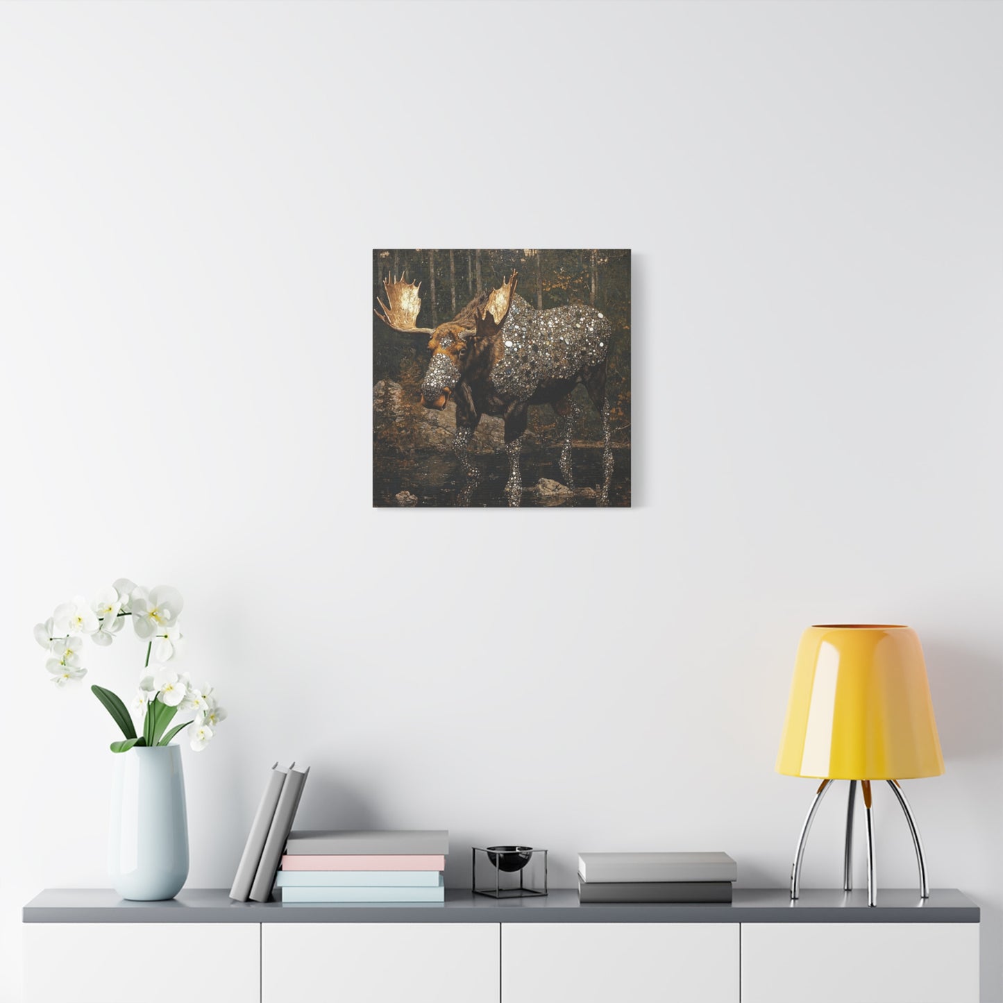 Antlered Lore Canvas Print