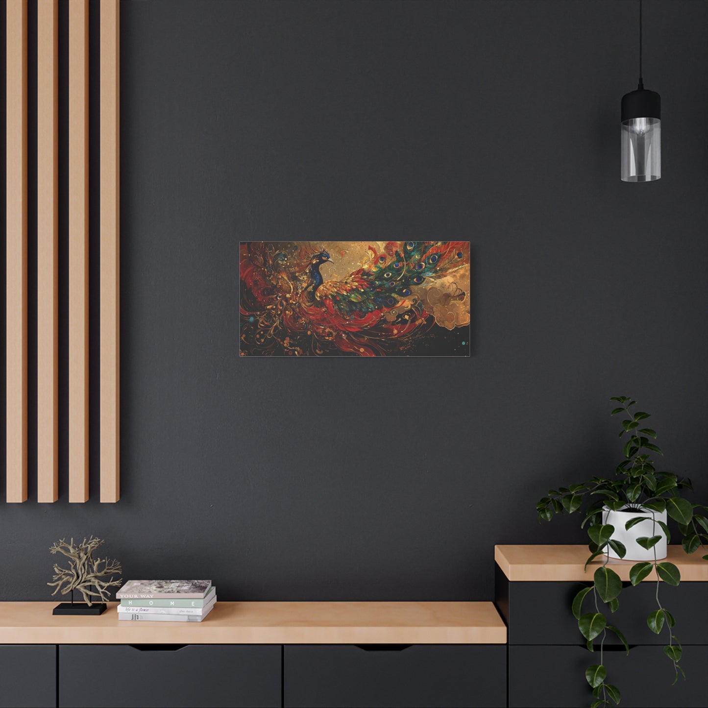 Rise of Flame Canvas Print