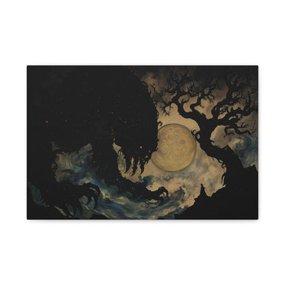 Shadow's Lament Canvas Print