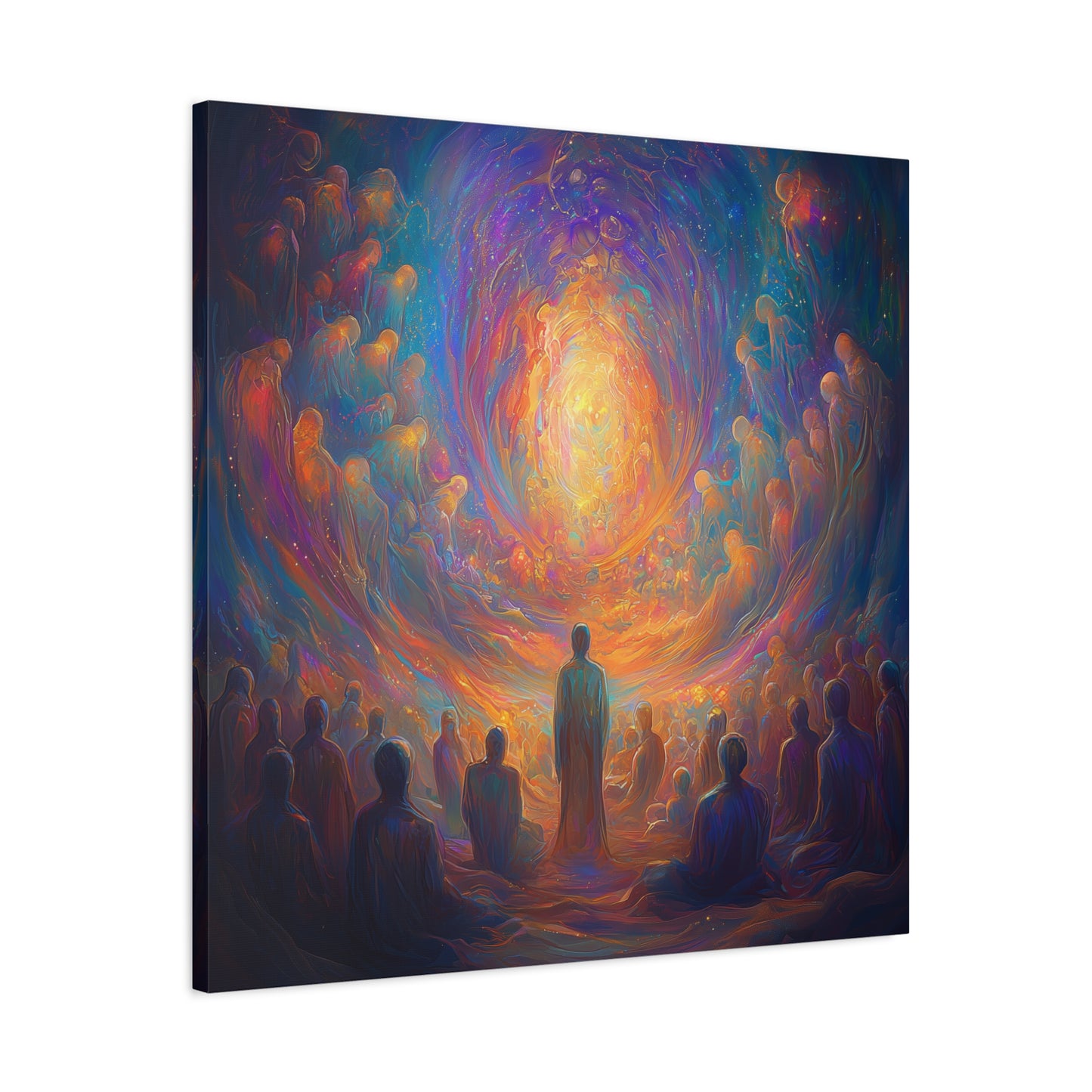 Souls in Silence Canvas Print