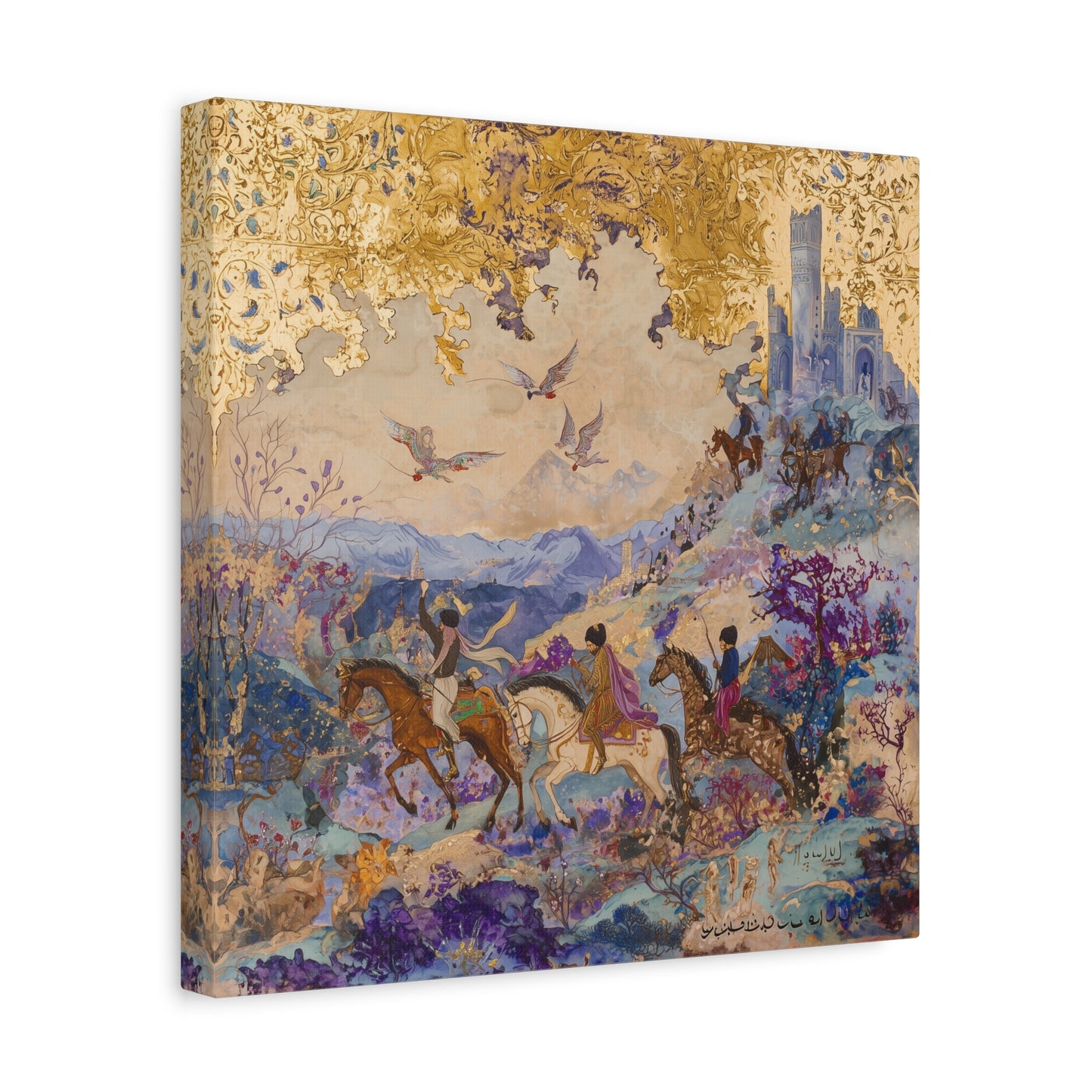 The Golden Voyage Canvas Print