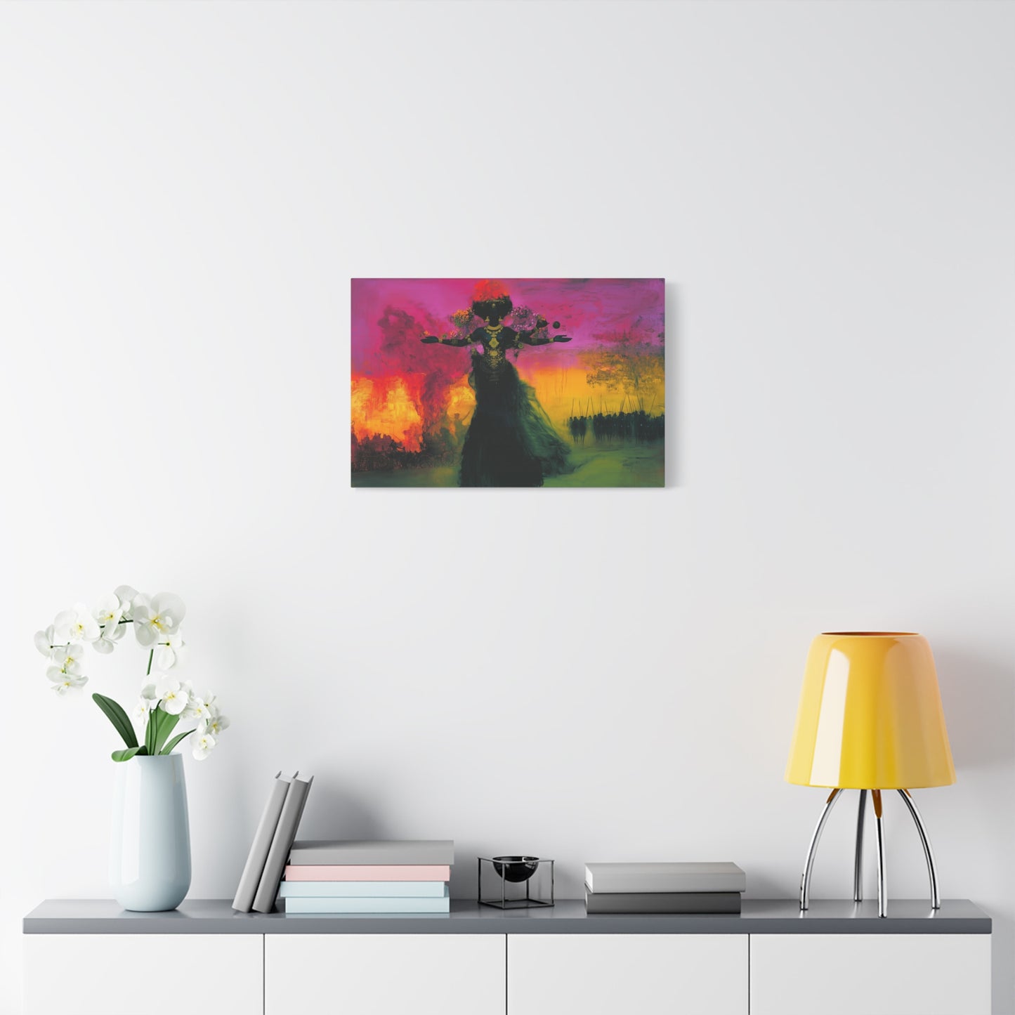 Dark Dance Canvas Print