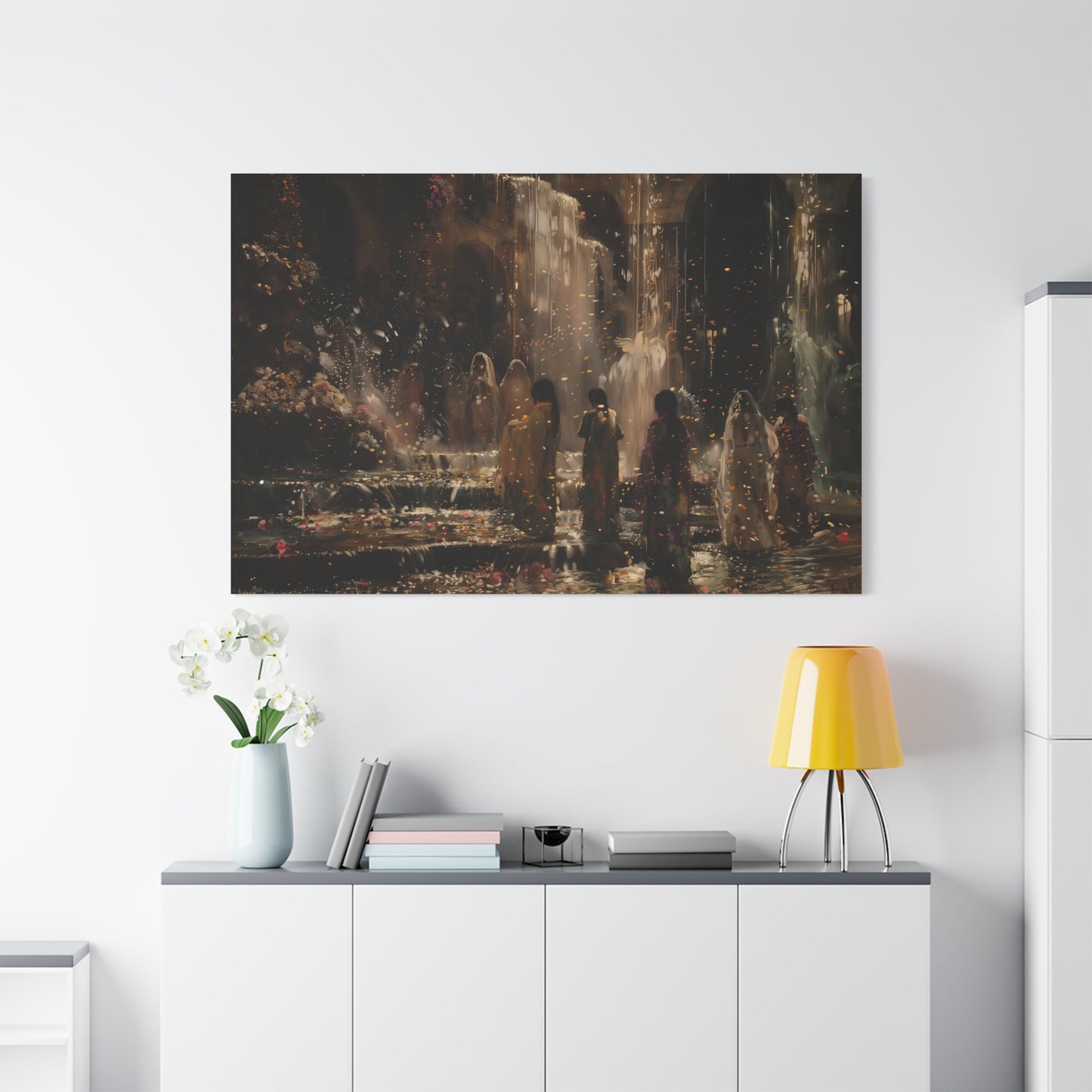 Fountain of Yore Canvas Print