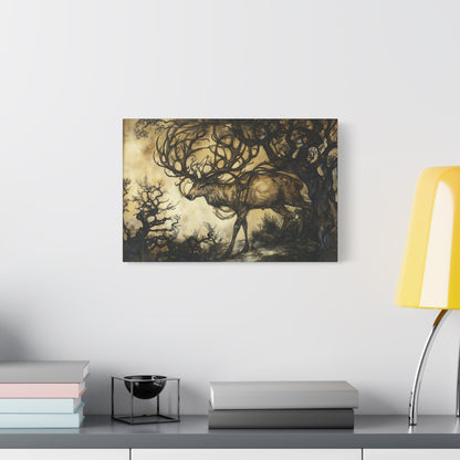 Stag of Ages Canvas Print