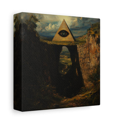 Through the Chasm Canvas Print