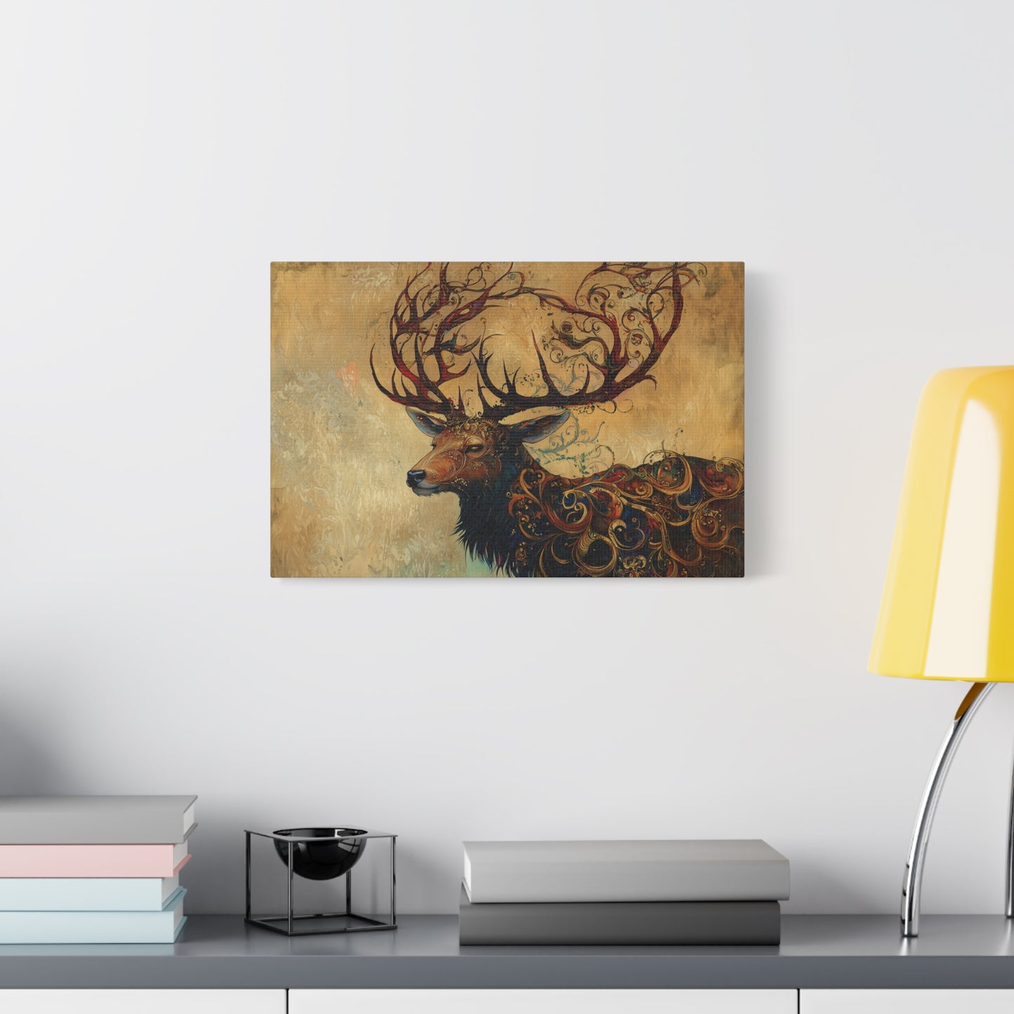 The Ancient Stag Canvas Print