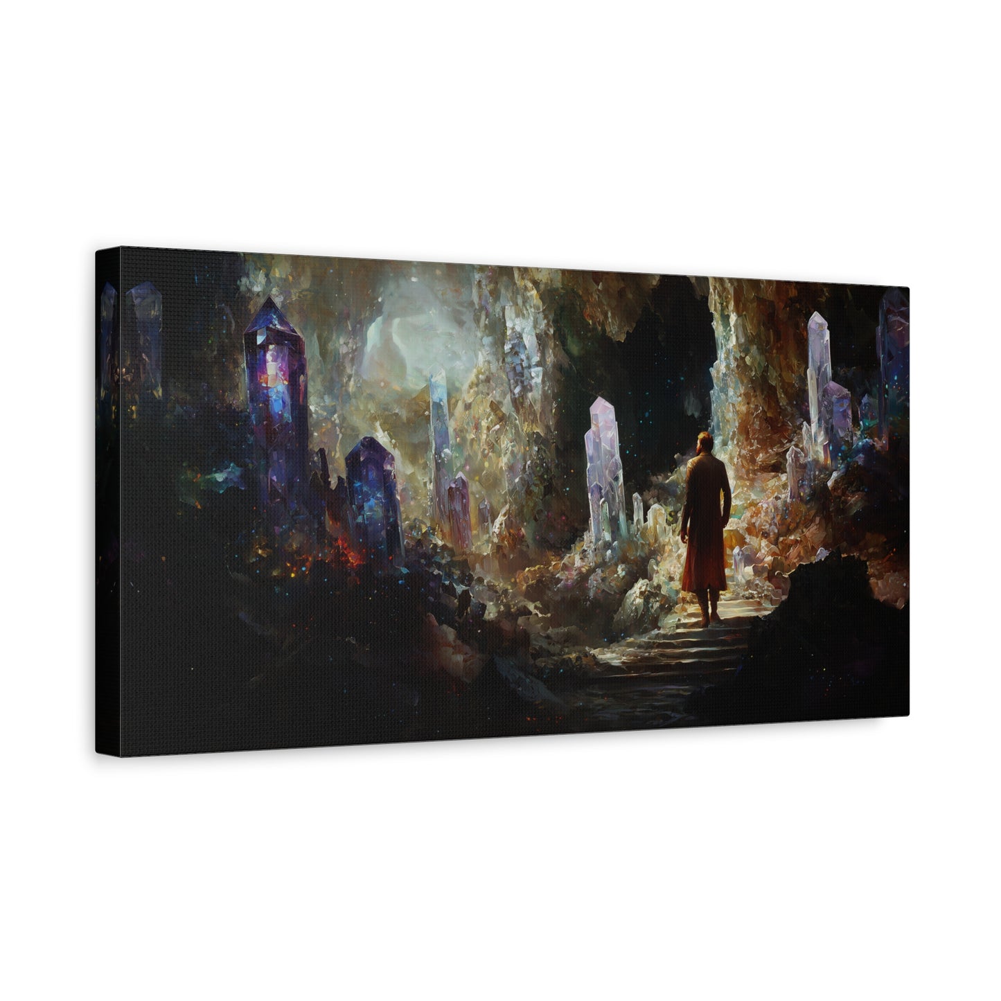 Path of Luminescence Canvas Print