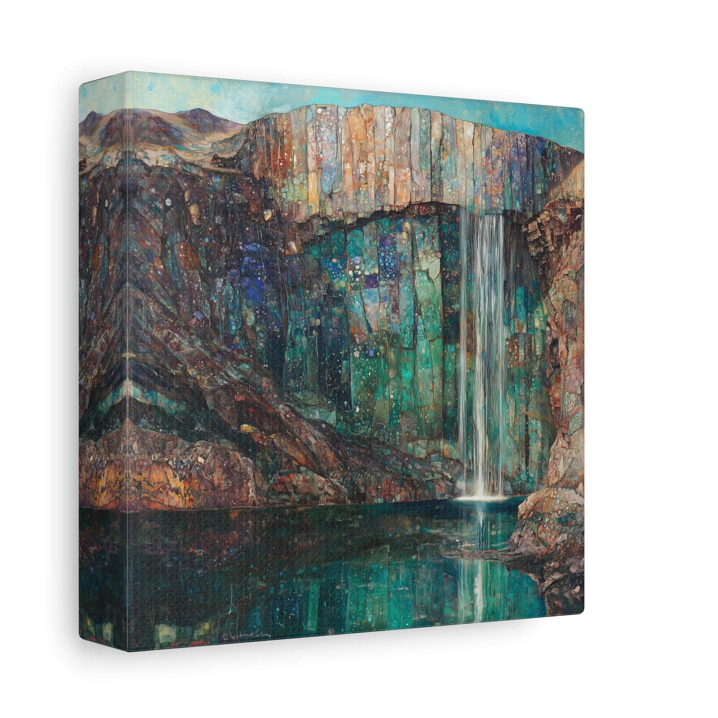 The Dreaming Cascade Canvas Print