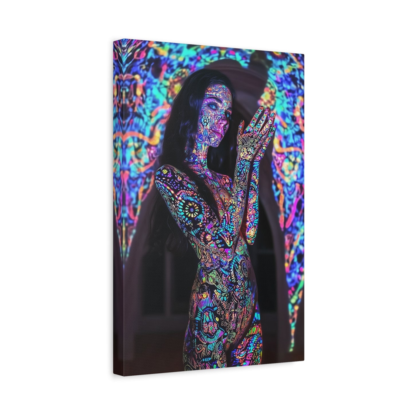 Kaleidoscope's Whisper Canvas Print