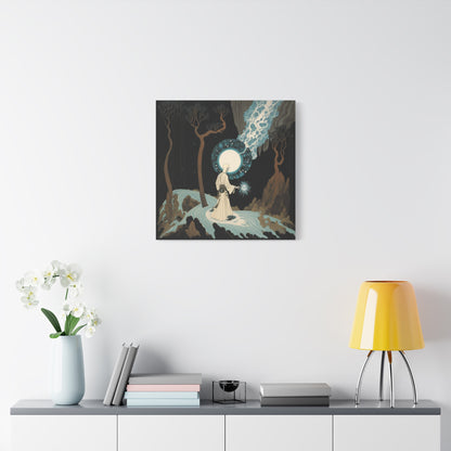 The Moon's Whisper Canvas Print