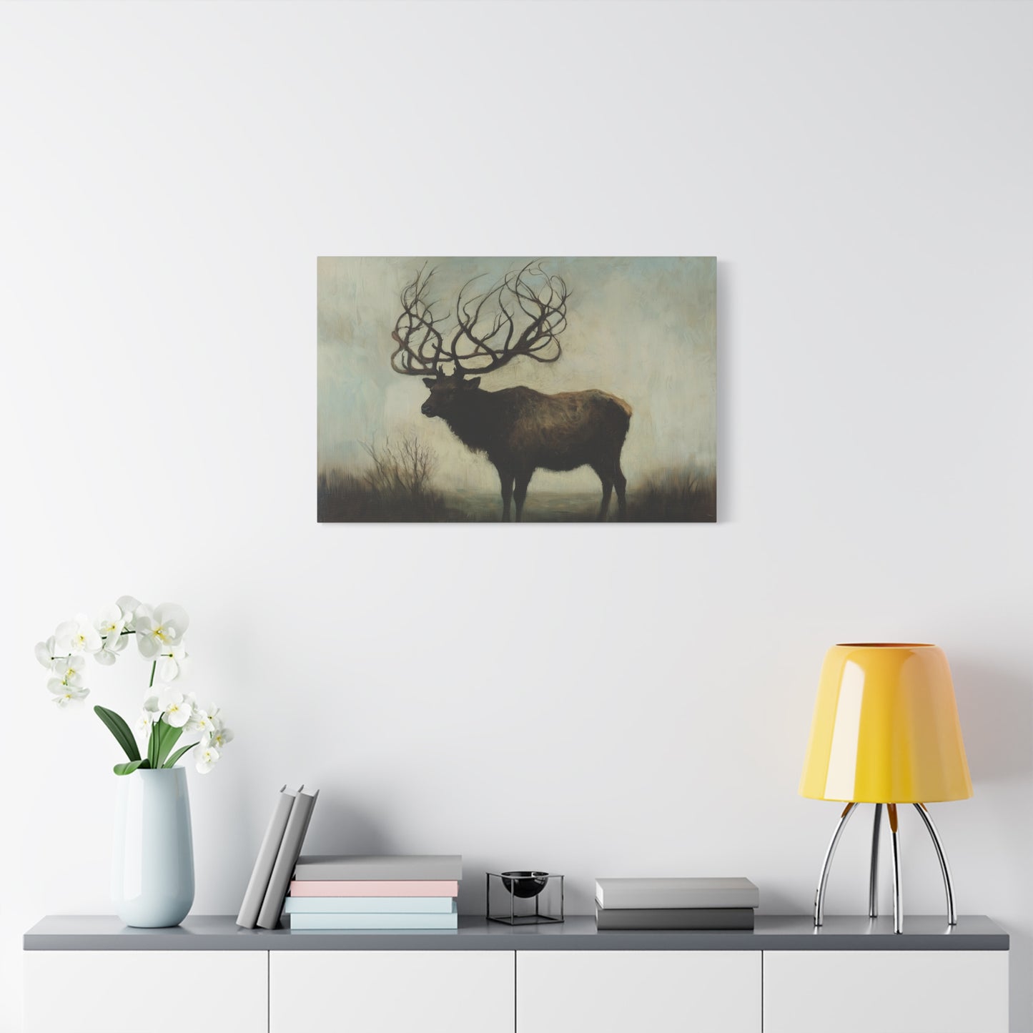 Stag of Yore Canvas Print