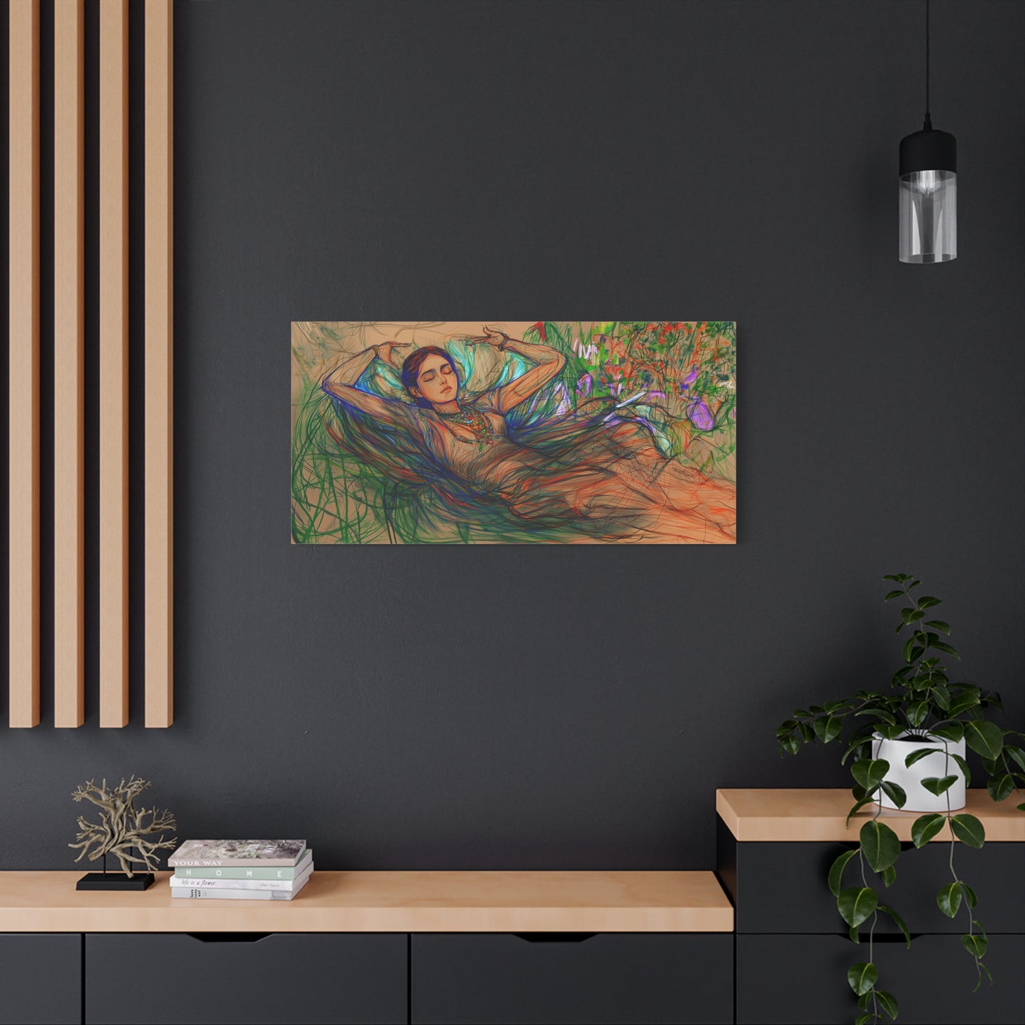 Whispered Realms Canvas Print