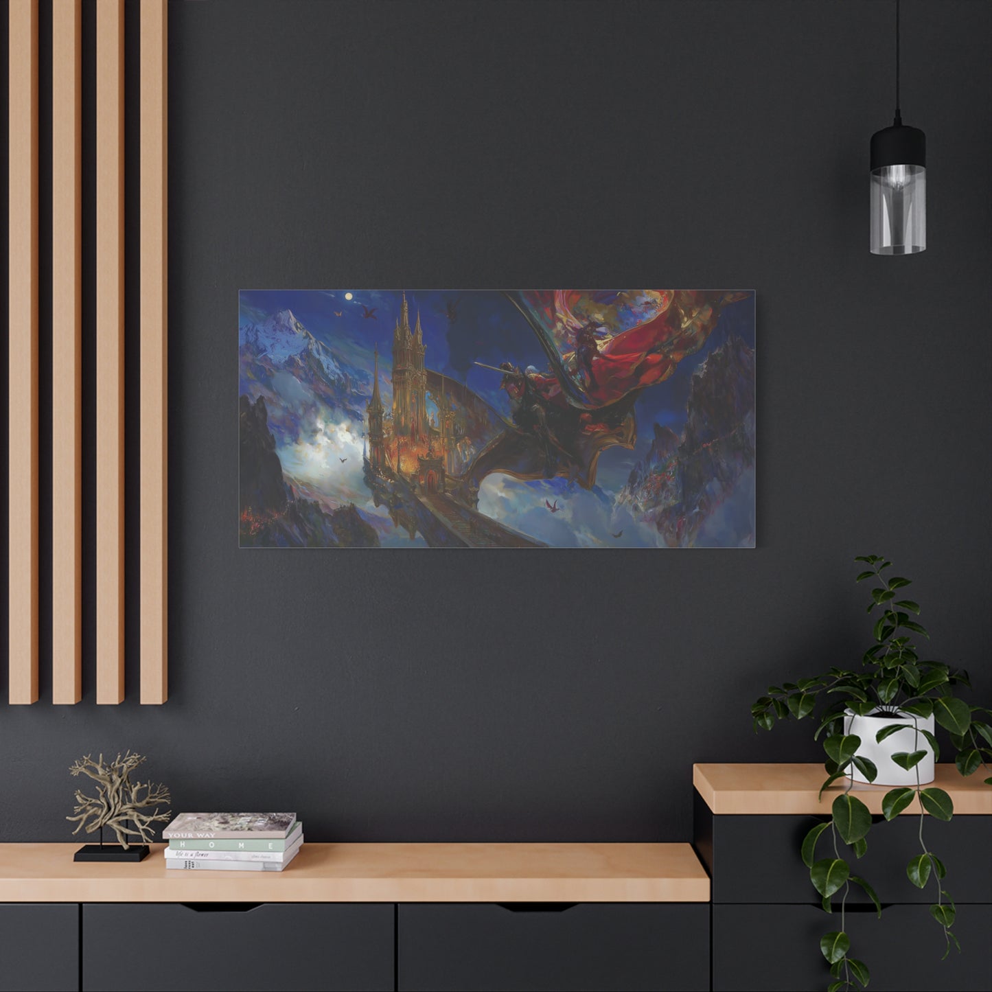 Night’s Majesty Canvas Print