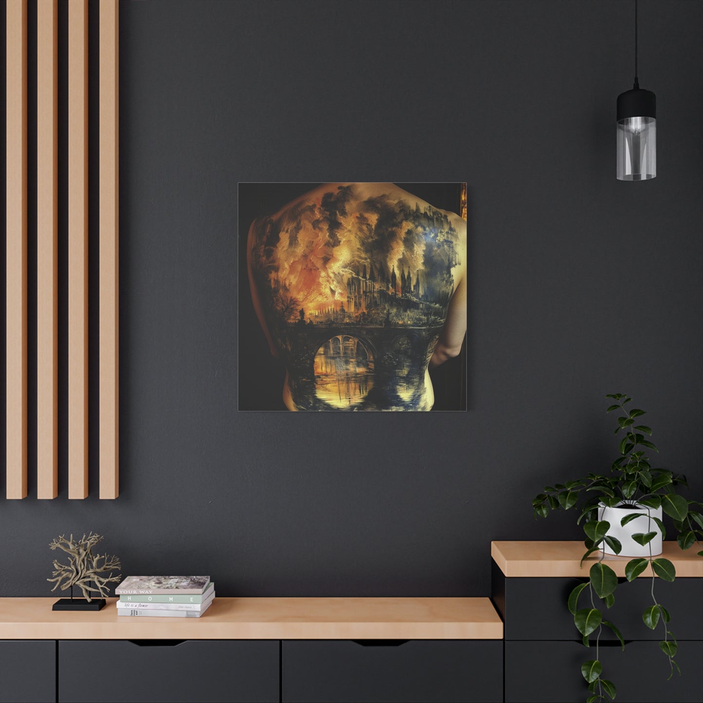 The Balance of Light Canvas Print