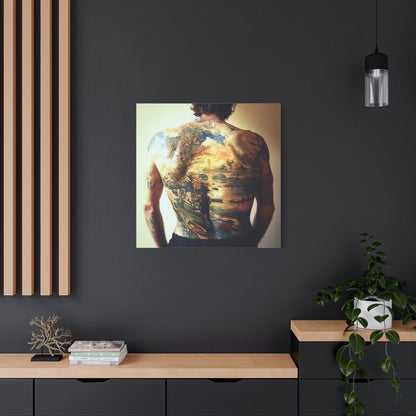 Inked Reverie Canvas Print