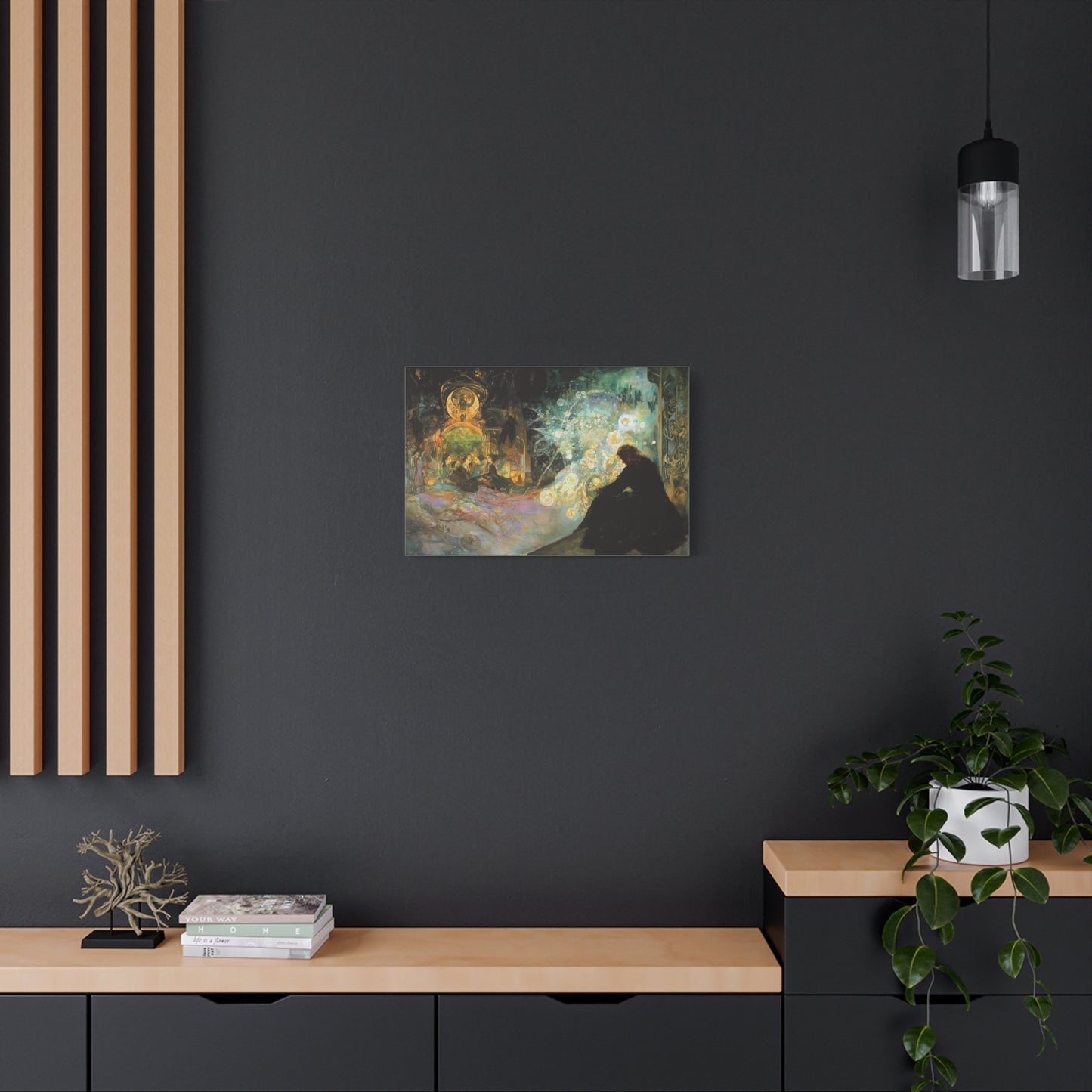 Enchanted Hall Canvas Print