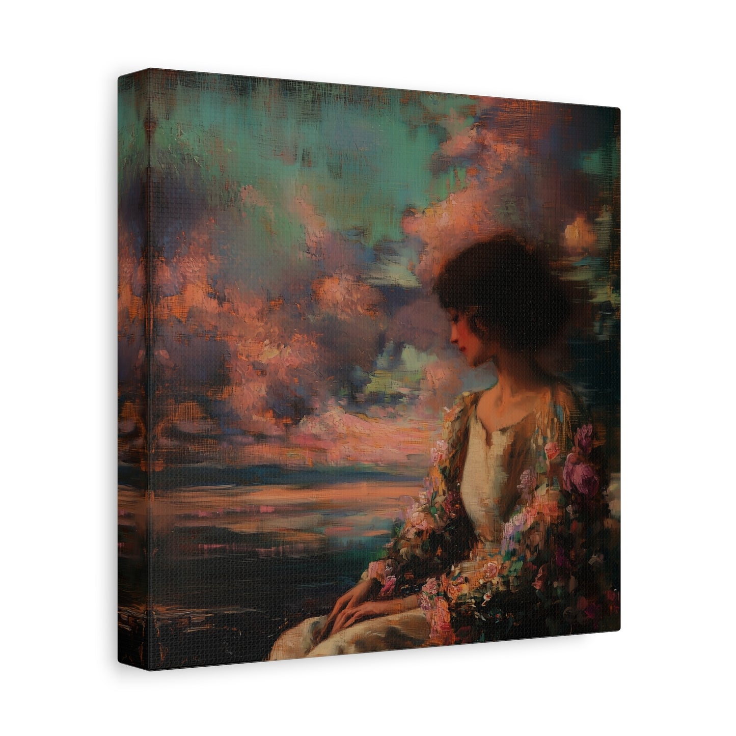 Silence of Blossoms Canvas Print