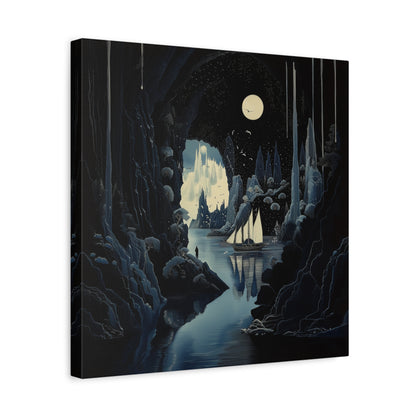 Night's Veil Canvas Print