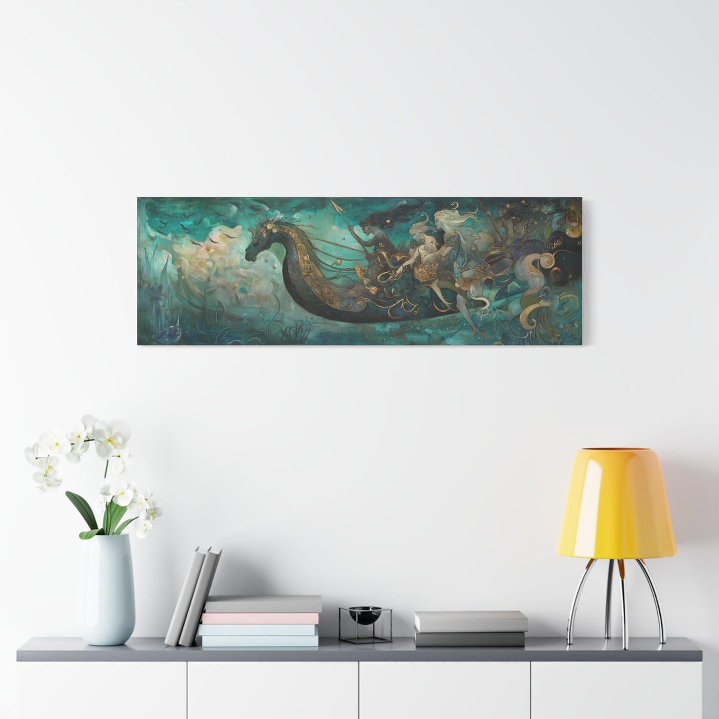 Elves of the Sea Canvas Print