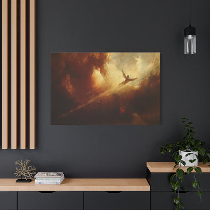 Flight of the Valar Canvas Print