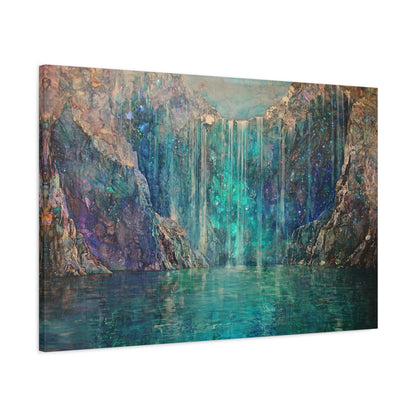 Falling Silence Canvas Print