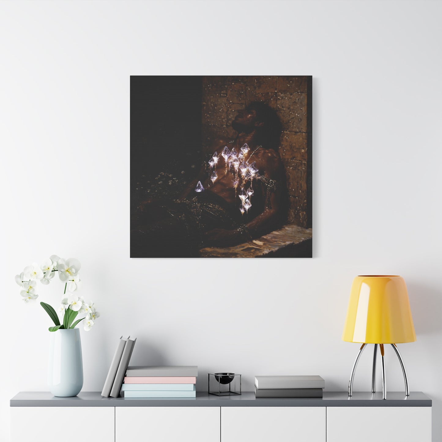 The Silent Lattice Canvas Print