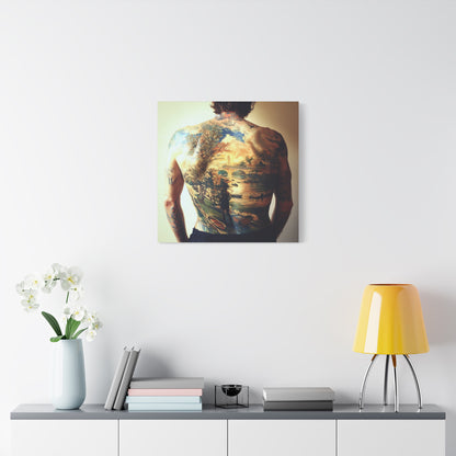 Inked Reverie Canvas Print