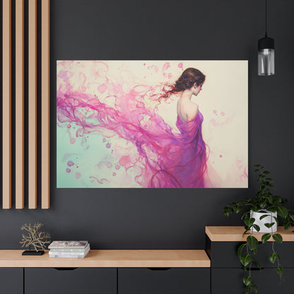 Crimson Reverie Canvas Print