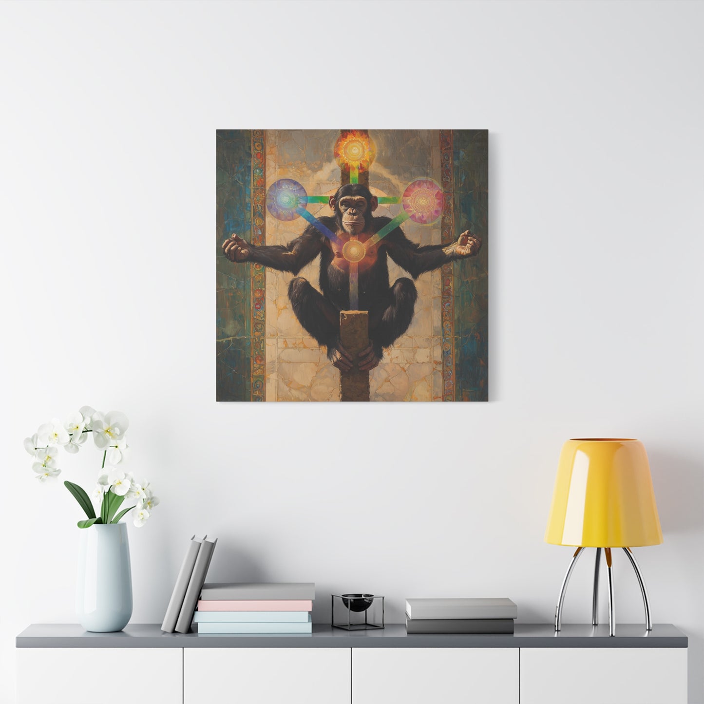 Primate Essence Revealed Canvas Print