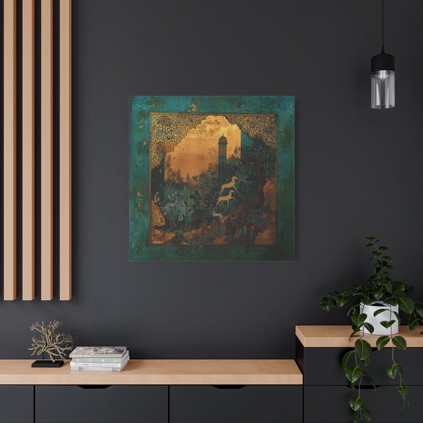 Silent Watchers Canvas Print