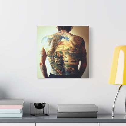 Inked Reverie Canvas Print