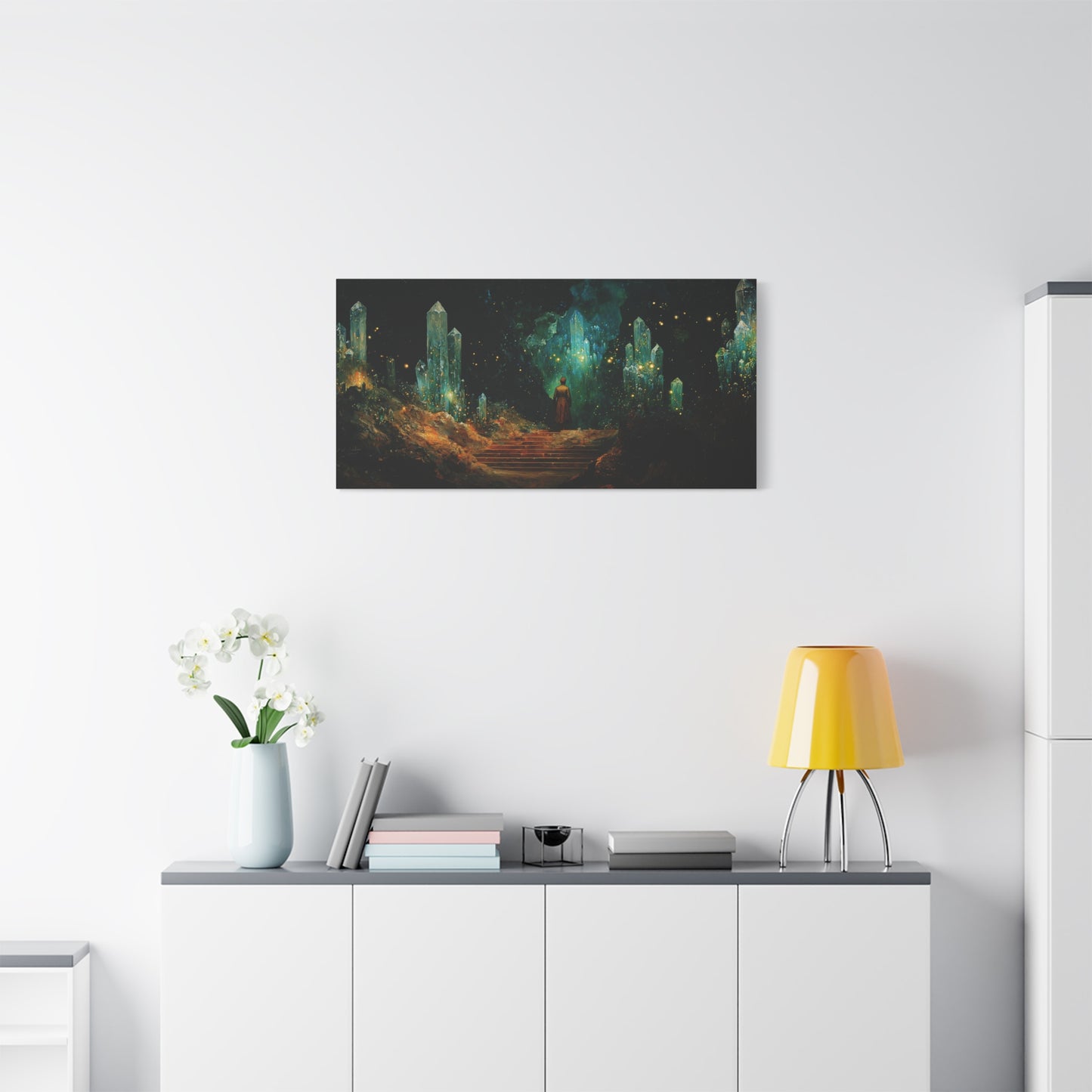 The Starglow Caverns Canvas Print